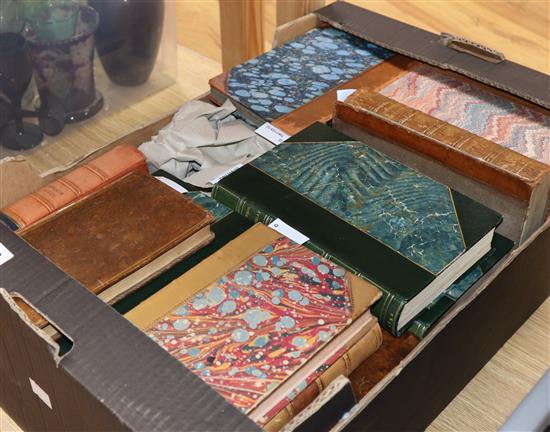 A collection of 18th and 19th century bindings,